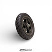 Ανταλλακτικό Σετ Εμπρόσθιου Τροχού Original Segway-Ninebot (Σειρά F) | Συμπερ. 9" Flat Free Ελαστικό & Ζάντα | Άφθαρτο | F20 F30 F40