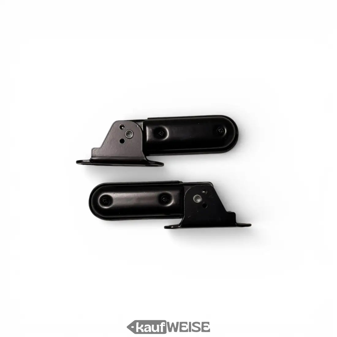 Schwarze klappbare Fußrasten Set Volta GTS One, links & rechts