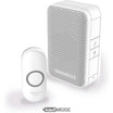 Honeywell Home DC311N Ασύρματο κουδούνι πόρτας - Φορητό & Λειτουργεί με μπαταρία | Λευκό | Δυνατό & Καθαρό