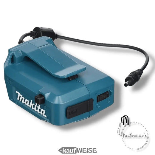 Προσαρμογέας USB Makita LXT (14.4V/18V) – μπαταρία ως power bank | 2 θύρες φόρτισης 2.1A | ADP05