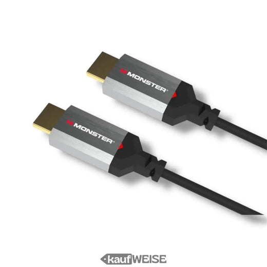 Καλώδιο HDMI Monster Essentials | 4K Ultra HD & 60Hz | 18Gbps Υψηλή Ταχύτητα | Χρυσές επαφές V-Grip