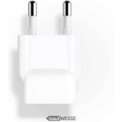 Weißer 2-Pin Duckhead Adapter A1561 für MacBook, iPad und iPhone