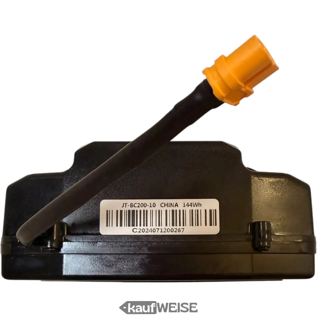 Schwarzer Hoverboard Akku 36V 4.4Ah Samsung Zellen JT Energy