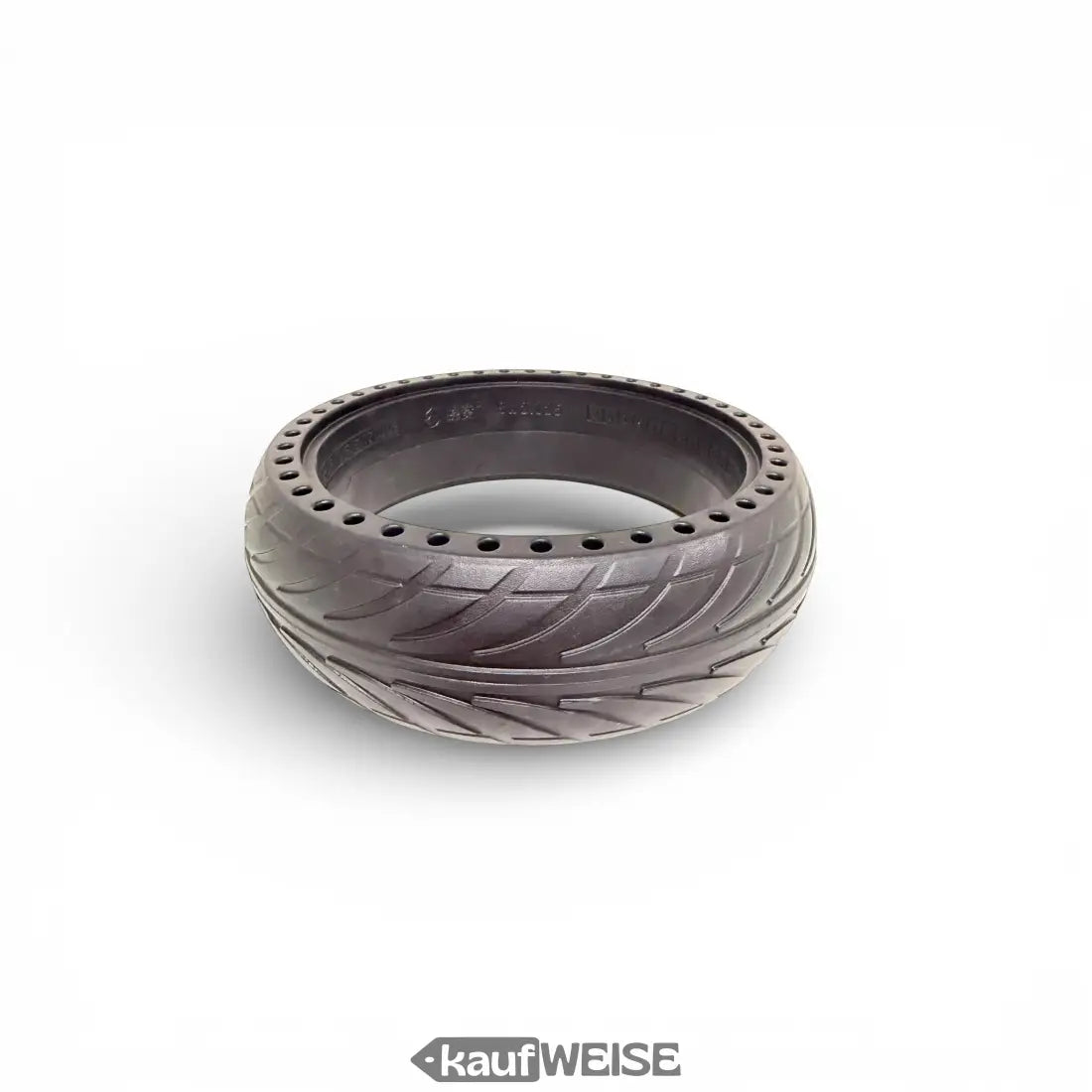 Dunkelgrauer, texturierter Segway-Ninebot Vollgummireifen ES1/ES2/ES4, 8 Zoll, schwarz