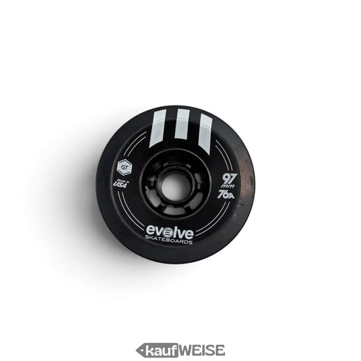 Evolve GT Street Wheels | Για τη σειρά Evolve GT | 97 mm 76A μαύρο, σετ 4 τεμαχίων