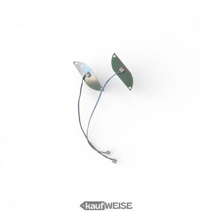 Taotao Hoverboard Hauptplatine-Set mit silbergrünen Blatt-Elementen und Kabeln