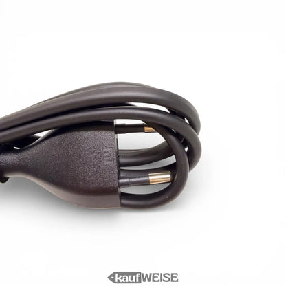 Schwarzes Xiaomi Mi Scooter Ladegerät 42V 1.7A mit goldenen Prong-Stecker