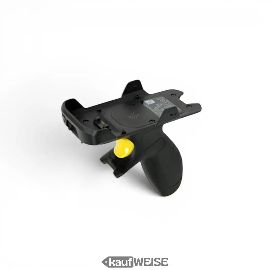 Schwarzer zebra trg-tc2x-snp1-01 snap-on trigger-griff mit gelber auslösetaste für tc20 und tc25 scanner